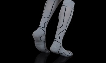 Lyžařské ponožky ALPINE PRO Durant 5233 774, velikosti: S, M