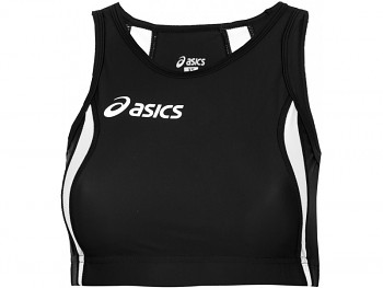 Dámský atletický dres Asics TOP černý, velikost: XS
